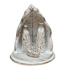 Cargar imagen en el visor de la galería, Detalle belén terracota en hoja. Bangladesh