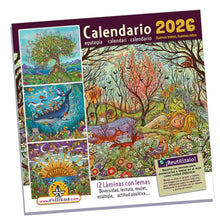 Cargar imagen en el visor de la galería, Calendario de pared 2026 Ekilikua