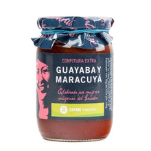Cargar imagen en el visor de la galería, Confitura extra de guayaba y maracuyá de Ecuador. Comercio Justo