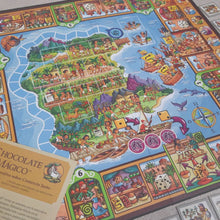 Cargar imagen en el visor de la galería, Detalle del tablero del juego cooperativo El Chocolate Mágico, de Ekilikuá
