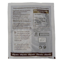 Cargar imagen en el visor de la galería, Detalle del sobrecito monodosis de cacao instantáneo ecológico y de Comercio Justo