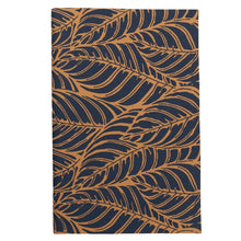 Cargar imagen en el visor de la galería, Libreta hojas naranjas con fondo azul. Bangladesh. Comercio Justo