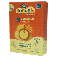 Cargar imagen en el visor de la galería, papilla bububio de cinco cereales ecológicos