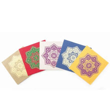 Cargar imagen en el visor de la galería, Tarjeta mandala Comercio Justo