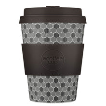 Cargar imagen en el visor de la galería, Vaso reutilizable Ecoffee diseño exágonos