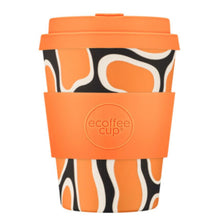 Cargar imagen en el visor de la galería, Vaso reutilizable naranja ecoffee