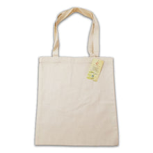 Cargar imagen en el visor de la galería, Bolsa BANDRA, de algodón ecológico color natural, elaborada en India según criterios de Comercio Justo