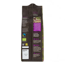 Cargar imagen en el visor de la galería, Trasera del paquete de café Tierra Madre Nicaragua-Uganda BIO de Comercio Justo
