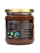 Cargar imagen en el visor de la galería, Crema de cacao y avellanas de Comercio Justo (Reverso)