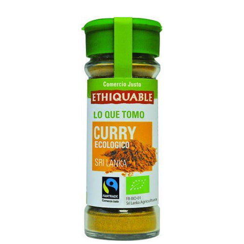 Curry en polvo ecológico y de Comercio Justo