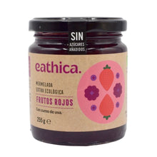 Cargar imagen en el visor de la galería, Mermelada extra ecológica de frutos rojos sin azúcares añadidos Eathica