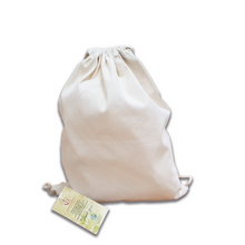 Cargar imagen en el visor de la galería, Mochila de algodón de Comercio Justo elaborada en India