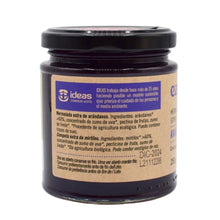 Cargar imagen en el visor de la galería, Trasera mermelada extra ecológica de arándanos sin azúcares añadidos Eathica.