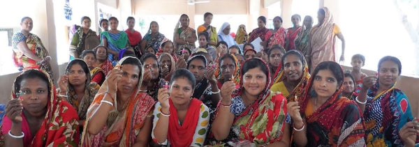 Mujeres artesanas de la organización Corr The Jute en Bangladesh.