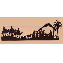 Cargar imagen en el visor de la galería, Belén candelero negro. India.
