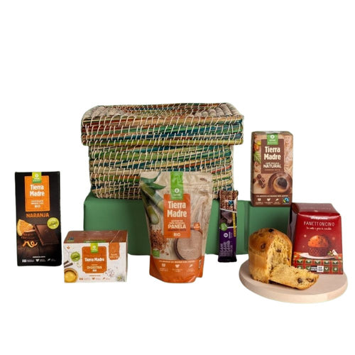 Cesta solidaria de Comercio Justo Petite
