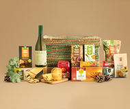 Cesta solidaria UNIVERSE, con productos de Comercio Justo