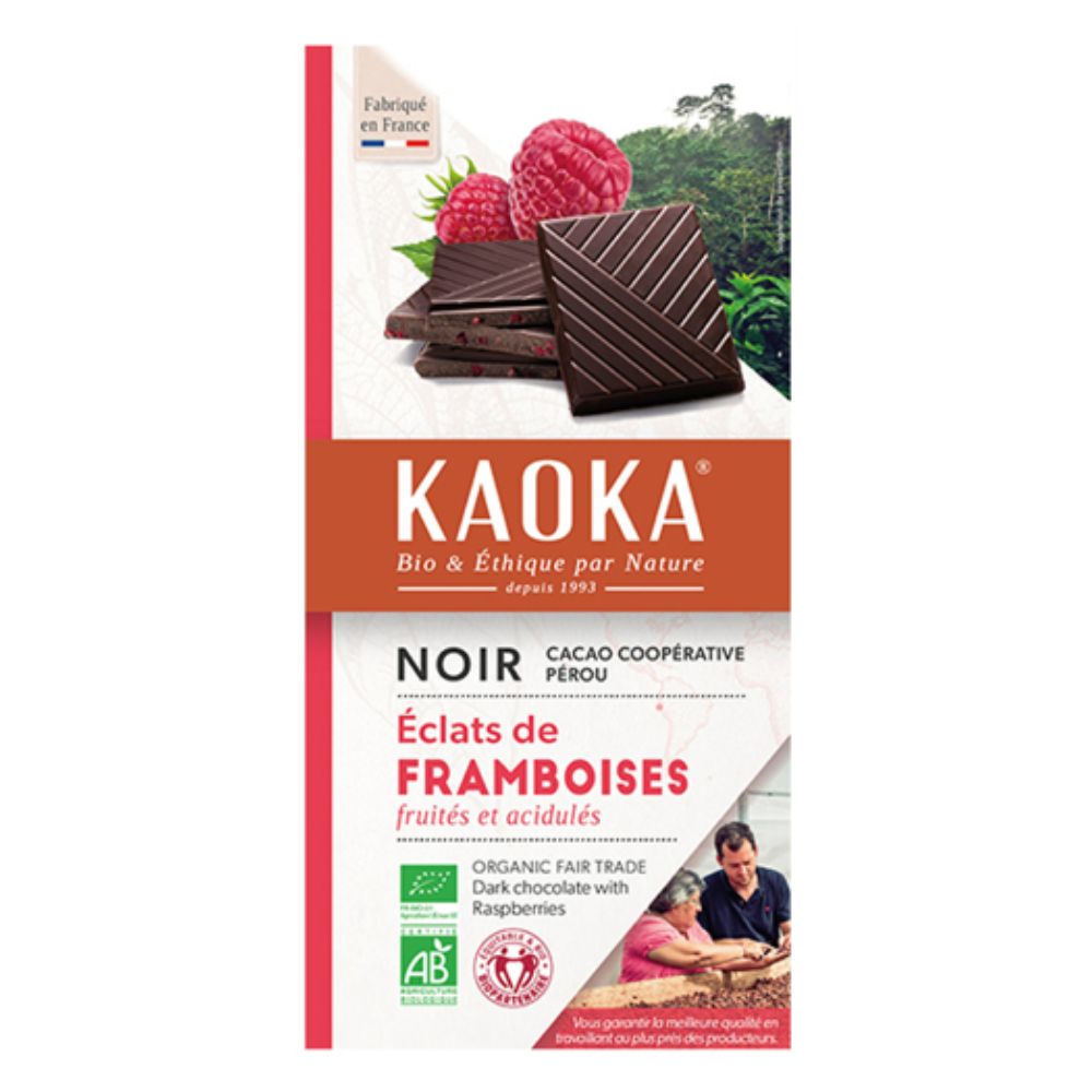 Chocolate Negro Frambuesa BIO