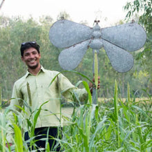 Cargar imagen en el visor de la galería, Jarra Gingko Acero Inoxidable. India
