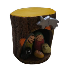 Cargar imagen en el visor de la galería, Belén en tronquito, vista general. Comercio Justo. Perú
