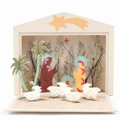 Belén de flores secas. Filipinas