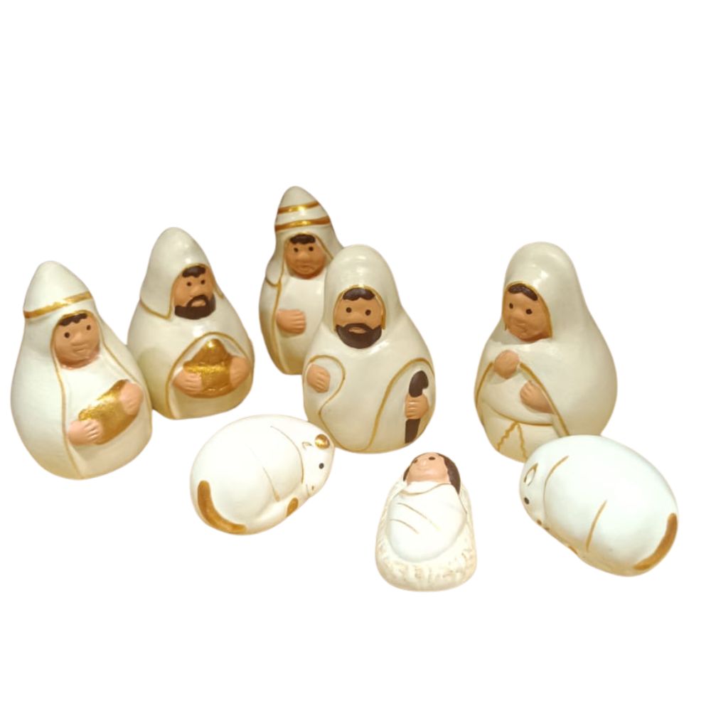 Belén con reyes redonditos perú