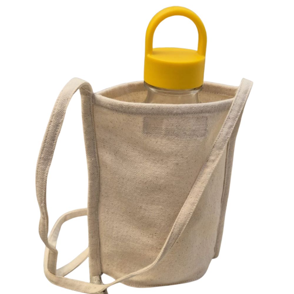 Bolso portabotellas de algodón BIO