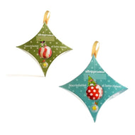 Bombones de navidad en cajita colgante, de Comercio Justo