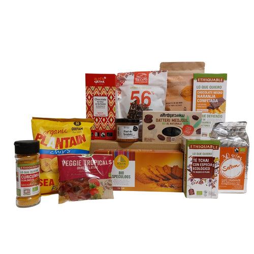 Cesta Dulce Alegría SETEM Comercio Justo