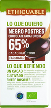 Cargar imagen en el visor de la galería, Chocolate Negro Postres 65% BIO
