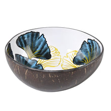 Cargar imagen en el visor de la galería, Cuenco lacado hojas gingko
