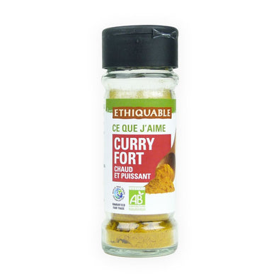 Frasco de curry fuerte BIO de Comercio Justo