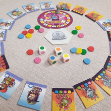 Cargar imagen en el visor de la galería, Detalle del tablero del juego cooperativo Humanoides de Ekilikua
