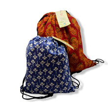 Cargar imagen en el visor de la galería, Mochila de algodón de Comercio Justo Andheri
