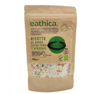 Risotto de arroz, setas fungi y verduras BIO