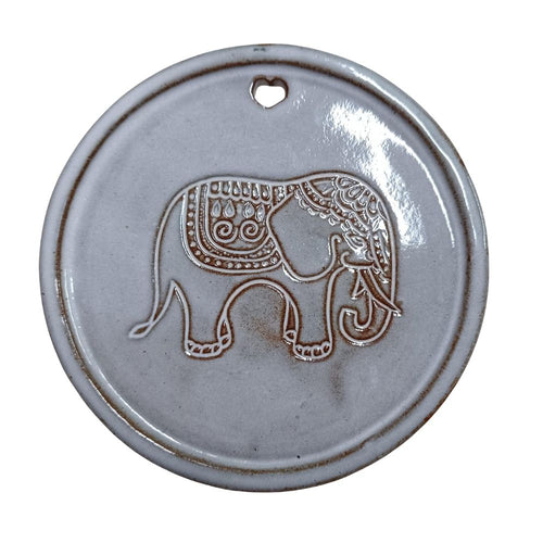 Salvamanteles de cerámica diseño elefante