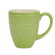 Taza cenefa verde Tailandia Comercio Justo