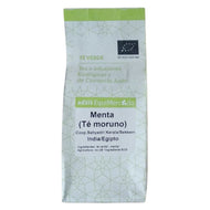 Te verde con menta, moruno, bio y de Comercio Justo