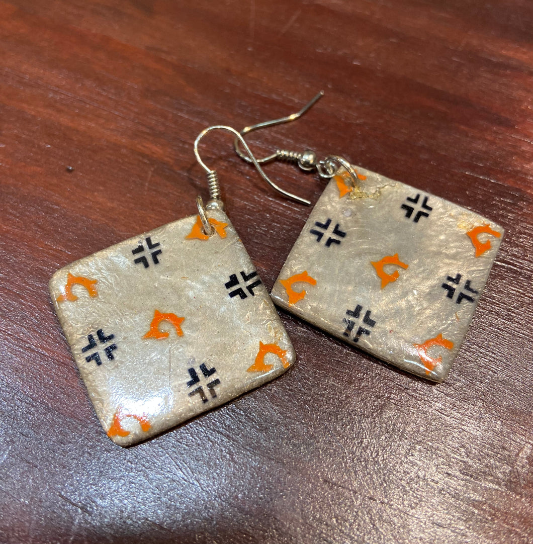 Pendientes de nácar. Filipinas