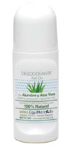 Desodorante de Alumbre y Aloe Vera (en roll-on)