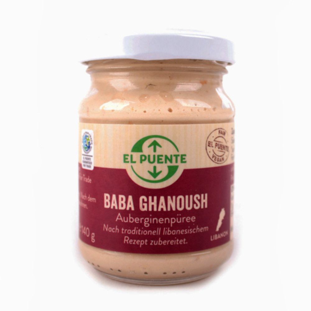 Baba ganoush de Comercio Justo. Líbano