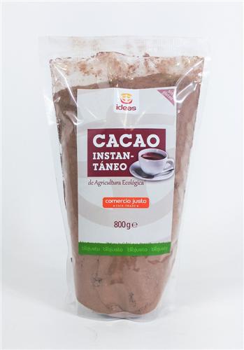 Cacao Instantáneo 800 gr. ecológico y de Comercio Justo
