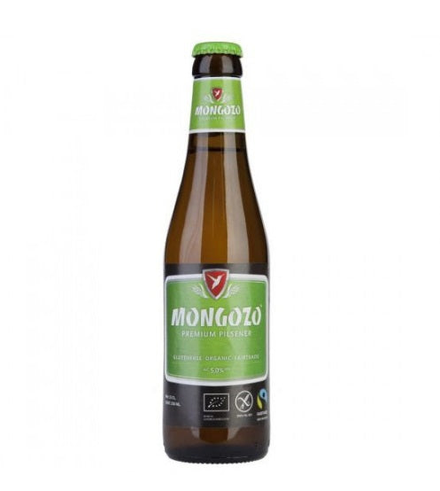 Cerveza Mongozo Pilsener Premium de Comercio Justo