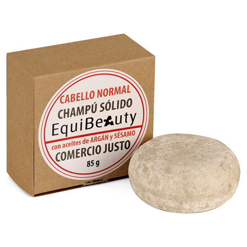 Champú sólido de Comercio Justo para cabello normal