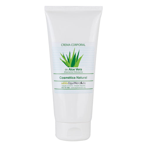 Crema corporal de aloe vera de Comercio Justo