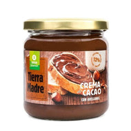Bote de 400g de crema de cacao y avellanas de Comercio Justo
