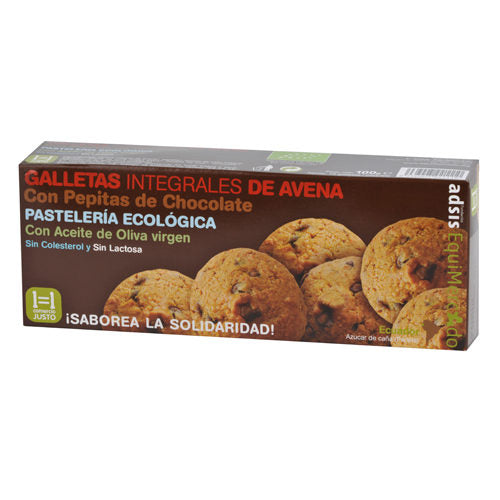 Galletas de Avena y Chocolate BIO