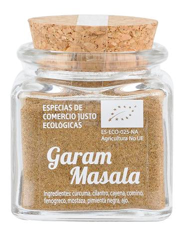 Garam Masala. Mezcla de especias BIO y de Comercio Justo