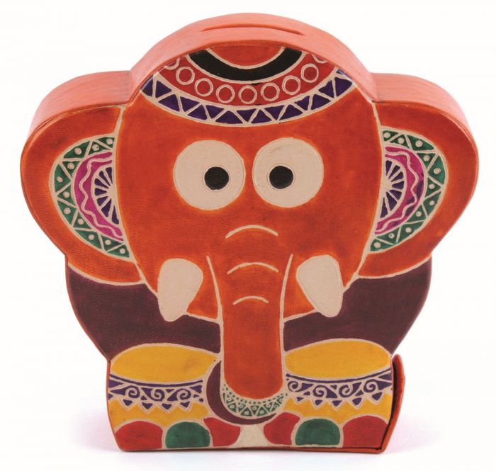 Hucha elefante. India