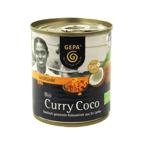 Lata de leche de coco con ESPECIAS. BIO